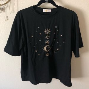 Celestial graphic tee
